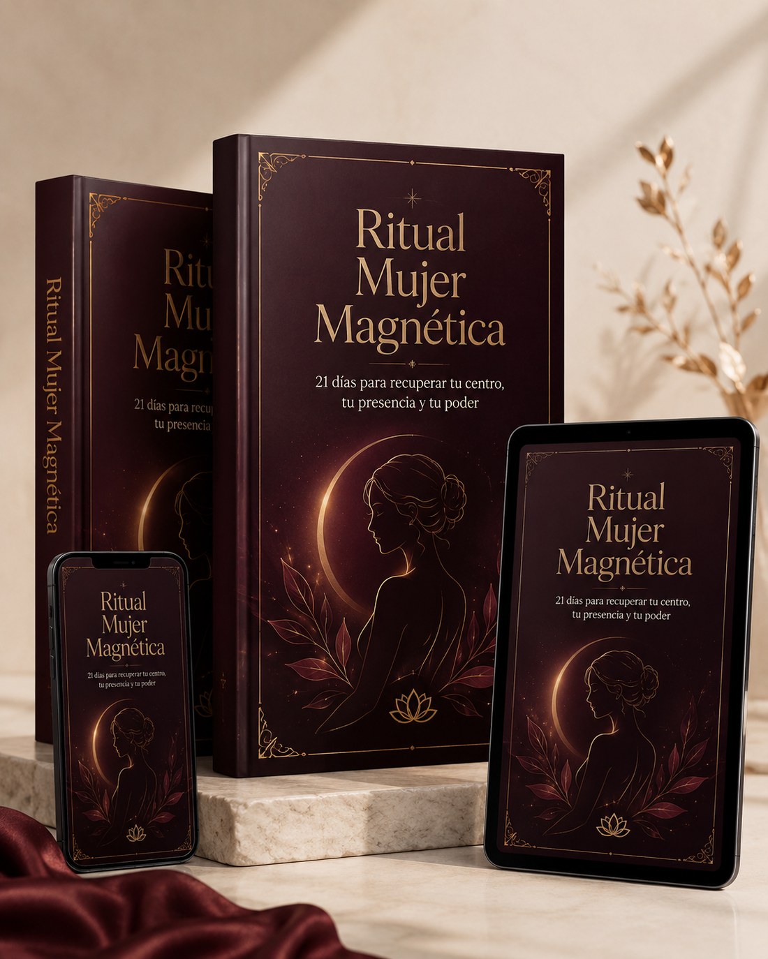 Mockup do produto Ritual Mujer Magnética